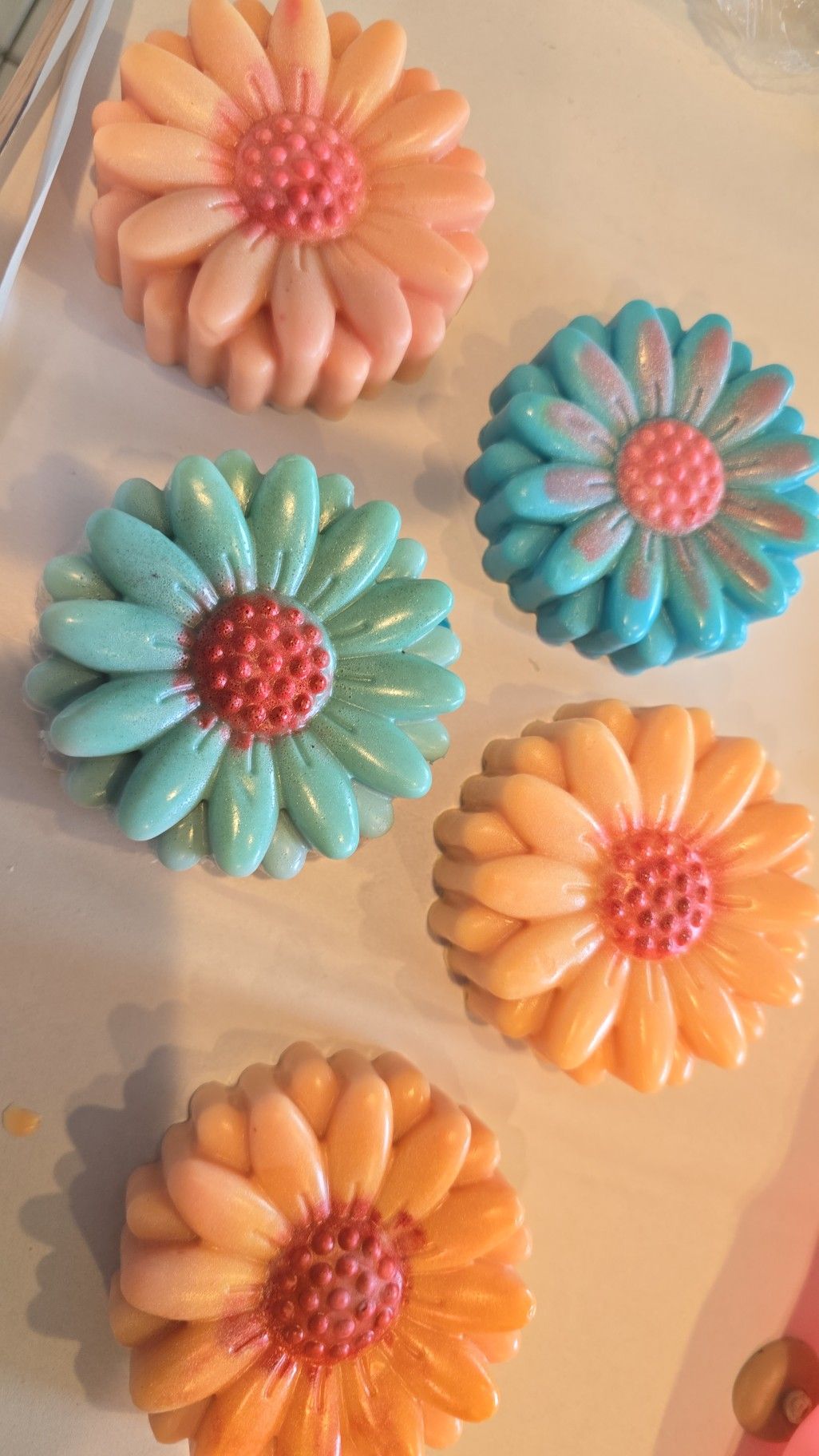 Flower soaps