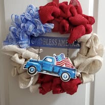 Truck Wreath