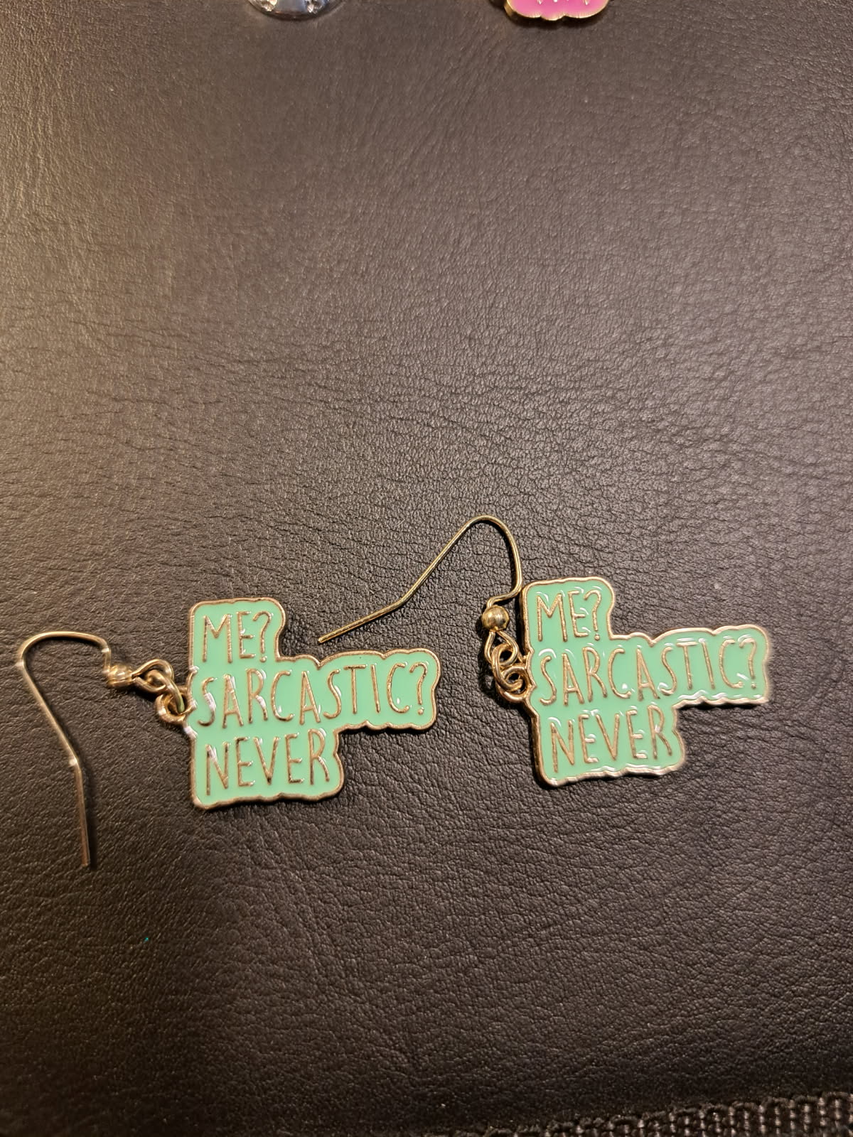 Sarcasm Earrings
