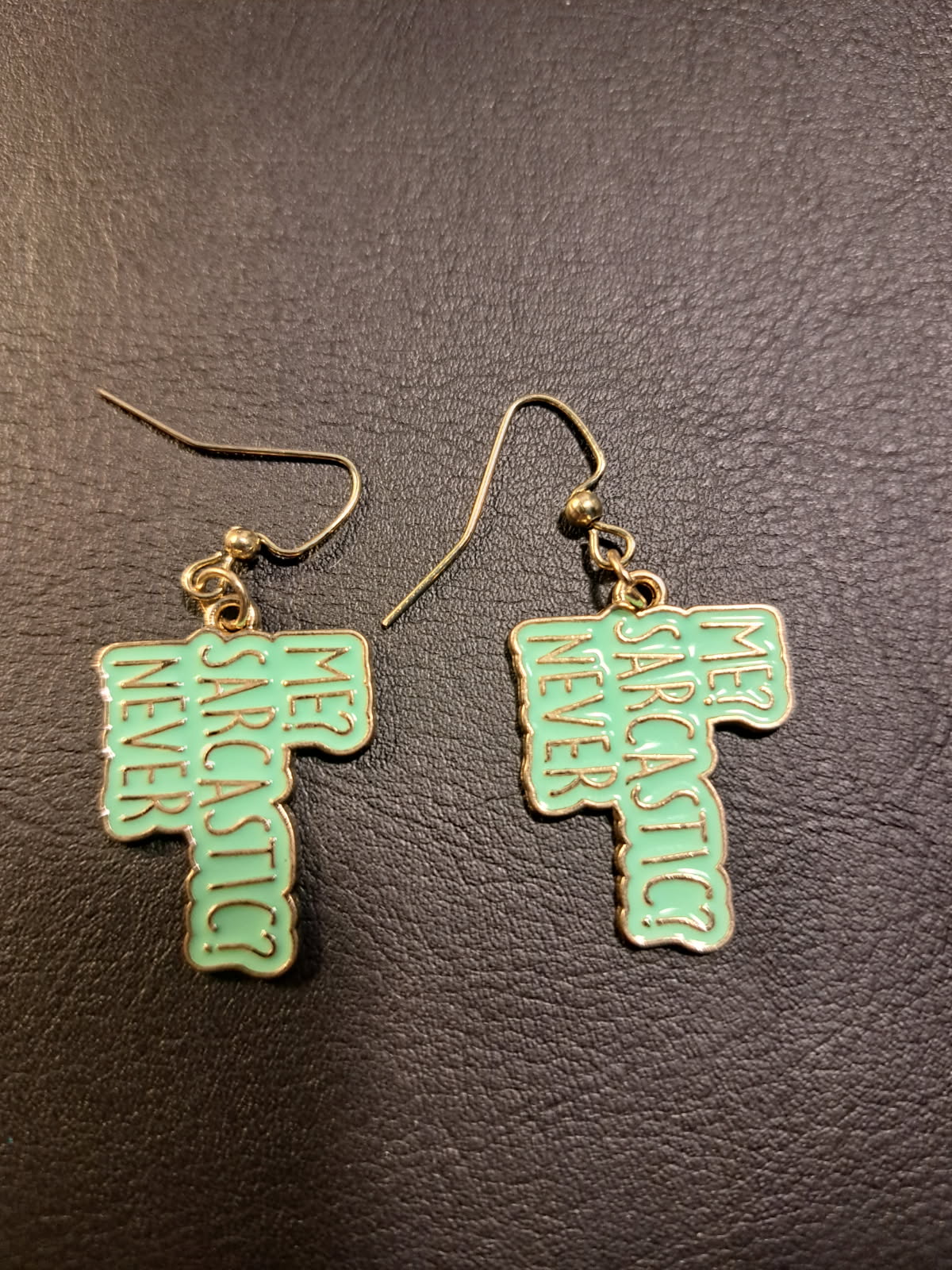 Sarcasm Earrings